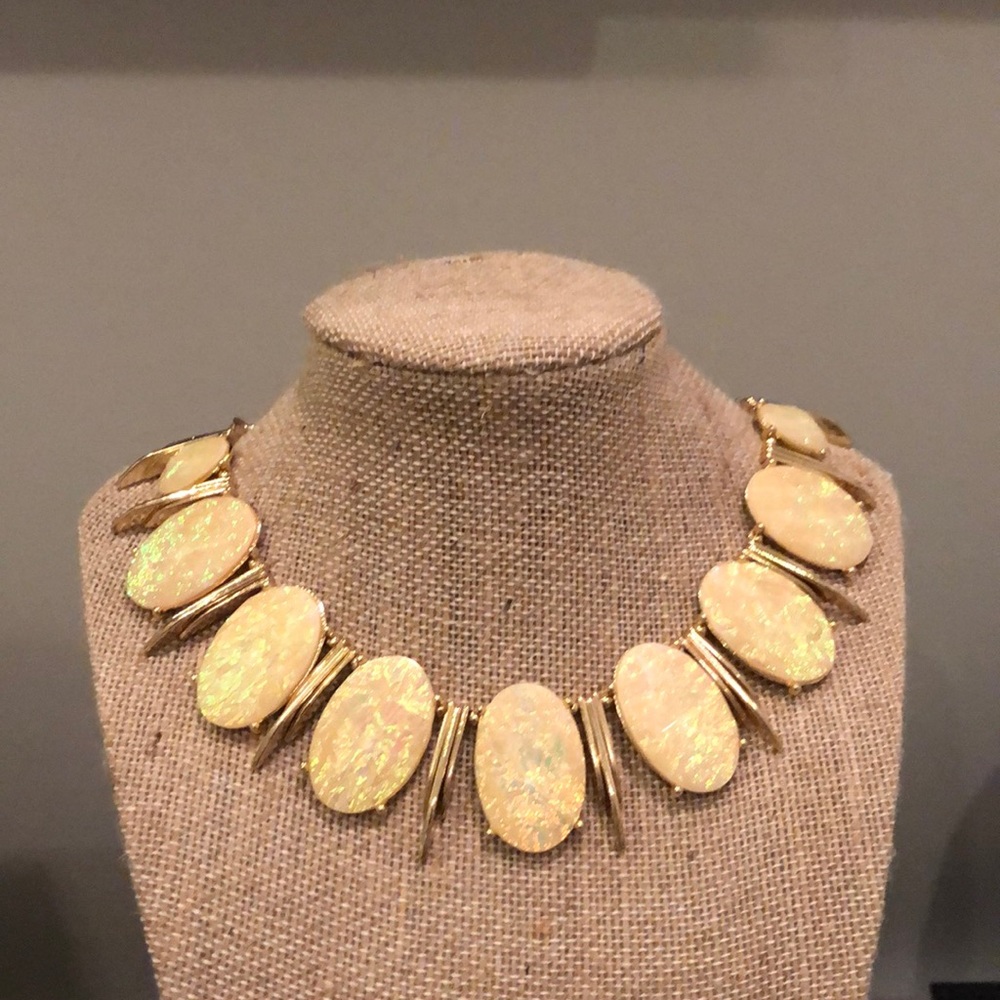 statement bib necklace